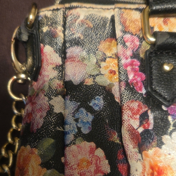 Betsey Johnson Multicolor Floral Satchel - Picture 4 of 11